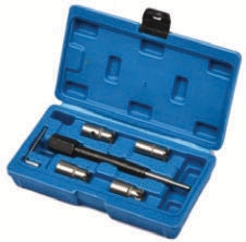 5Pcs Diesel Injector Seat Cutter Set