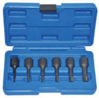 Screw Extractor Set 6pc 3/8in Sq Drive
