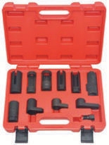 11 Pcs Oxygen Sensor & Sending Unit Socket Set