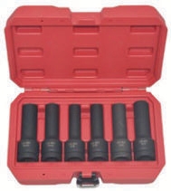 6Pc 3/4 Drive Impact Star E Socket Set