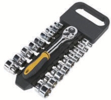 19Pcs 3/8 Drive Socket Set
