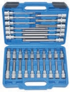 32Pcs Torx Star Socket Bit Set 1/2 Drive