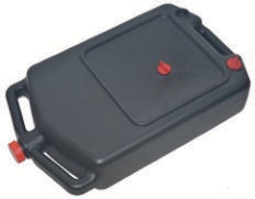 10L Portable Oil Drain Pan & Can