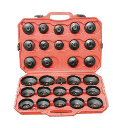 30pcs Cap Type Oil Filter Wrench Set