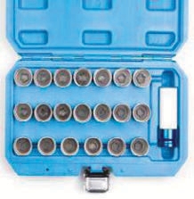 21Pcs BMW Locking Wheel Nut Stud Remover Tool Kit
