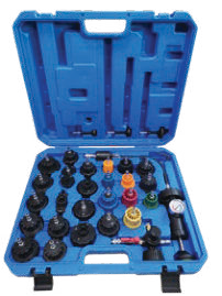 33 Pcs Cooling Radiator Pressure Tester Kit
