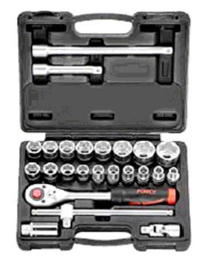 24pc 1/2DR Socket combination set