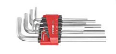 9pc Long hex key set