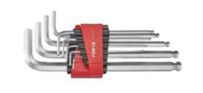 9pc Long hex ball point key set SAE