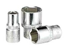 1/4DR 6pt Flank socket series
