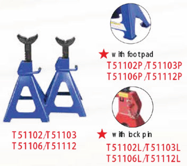 Jack Stand Footpad & Lock Pin Series
