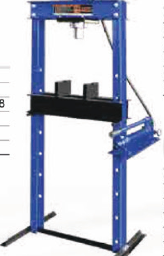 Hydraulic Shop Press 12 Ton with Gauge