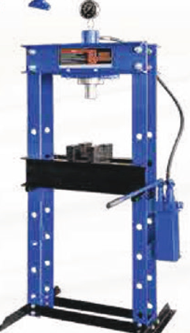 Hydraulic Shop Press 30 Ton with Gauge