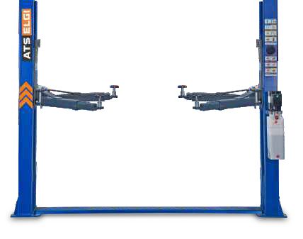 Two Post Lift Base Connected