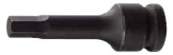 1 DR Hex Impact Socket Bit One Piece