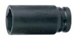 1 DR 6pt Flank Deep Impact Socket