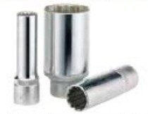 1/2 DR 12pt Flank Deep Socket